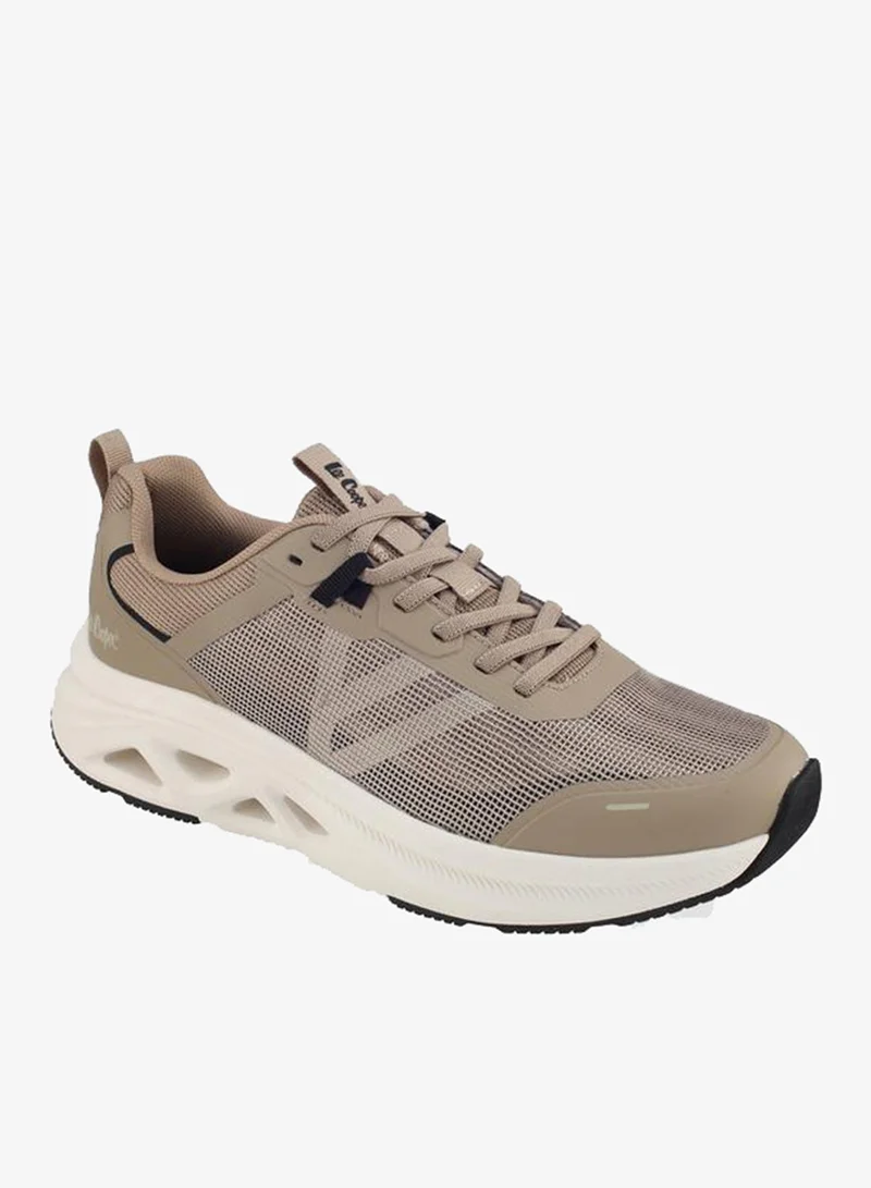 Lee Cooper BEIGE Men Textured Slip-On Ankle Sneakers for Men | Best Price UAE