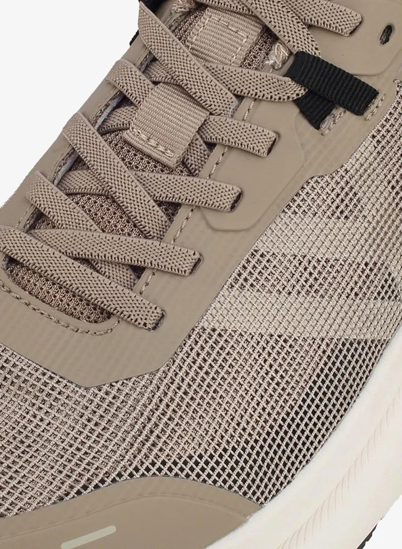 Lee Cooper BEIGE Men Textured Slip-On Ankle Sneakers for Men | Best Price UAE