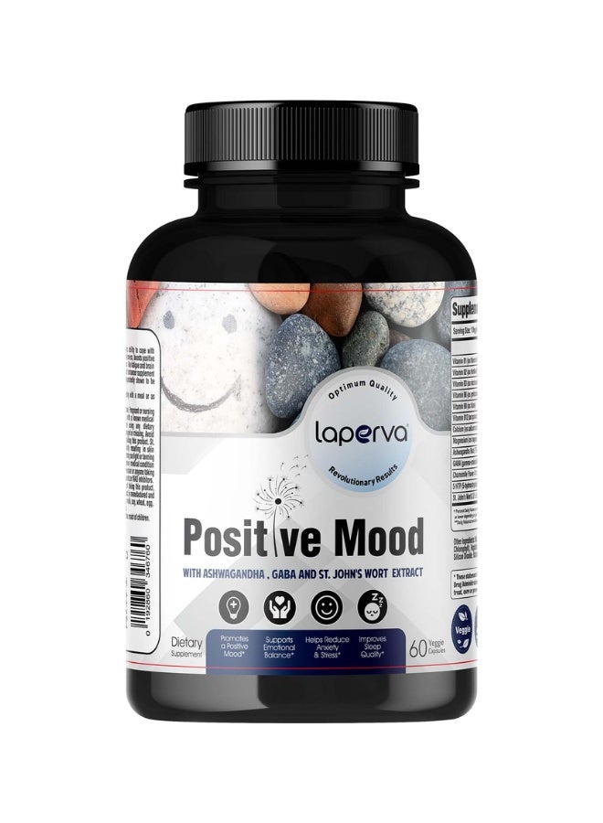 Laperva Positive Mood, 60 Veggie Capsules,