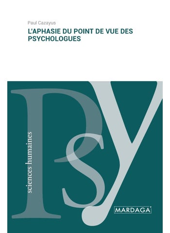 L'aphasie du point de vue des psychologues - pzsku/ZFB52C4AD97CDD04A2294Z/45/1749025385/950a317d-f1ec-463f-abf2-c64ca0dacf05