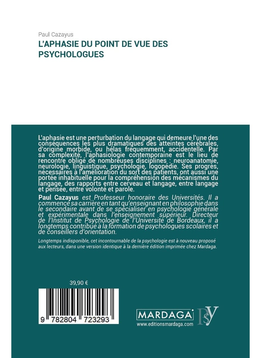 L'aphasie du point de vue des psychologues  - Image 2