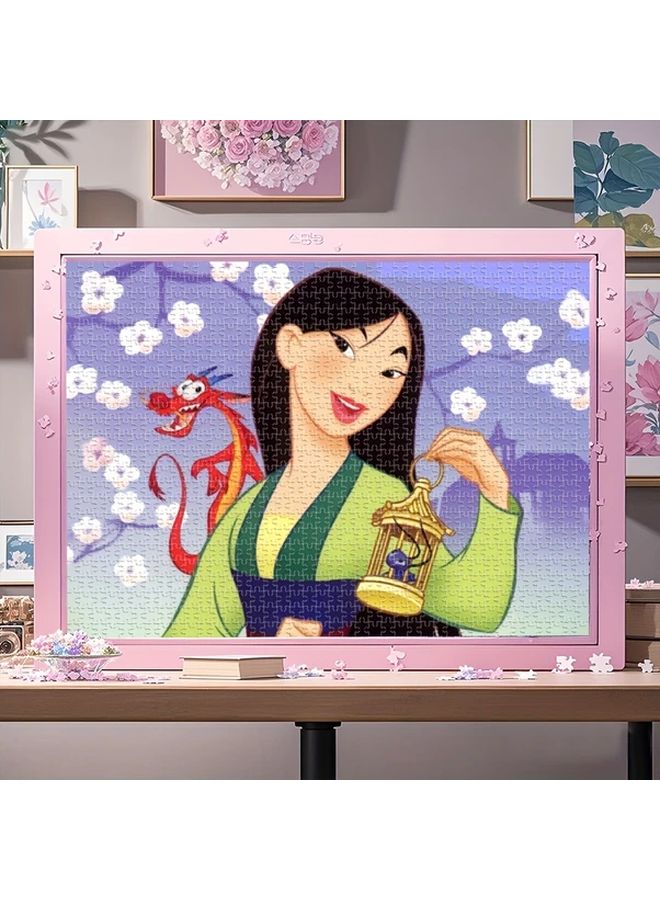 لغز مكون من ١٠٠٠ قطعة بعنوان مولان لتزيين المنزل وهدايا العائلة - Image 5