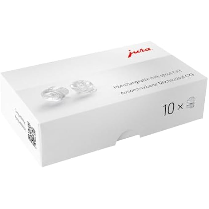 jura 72228 Cx3 Replaceable Milk Spout Set Of 10 - Image 1