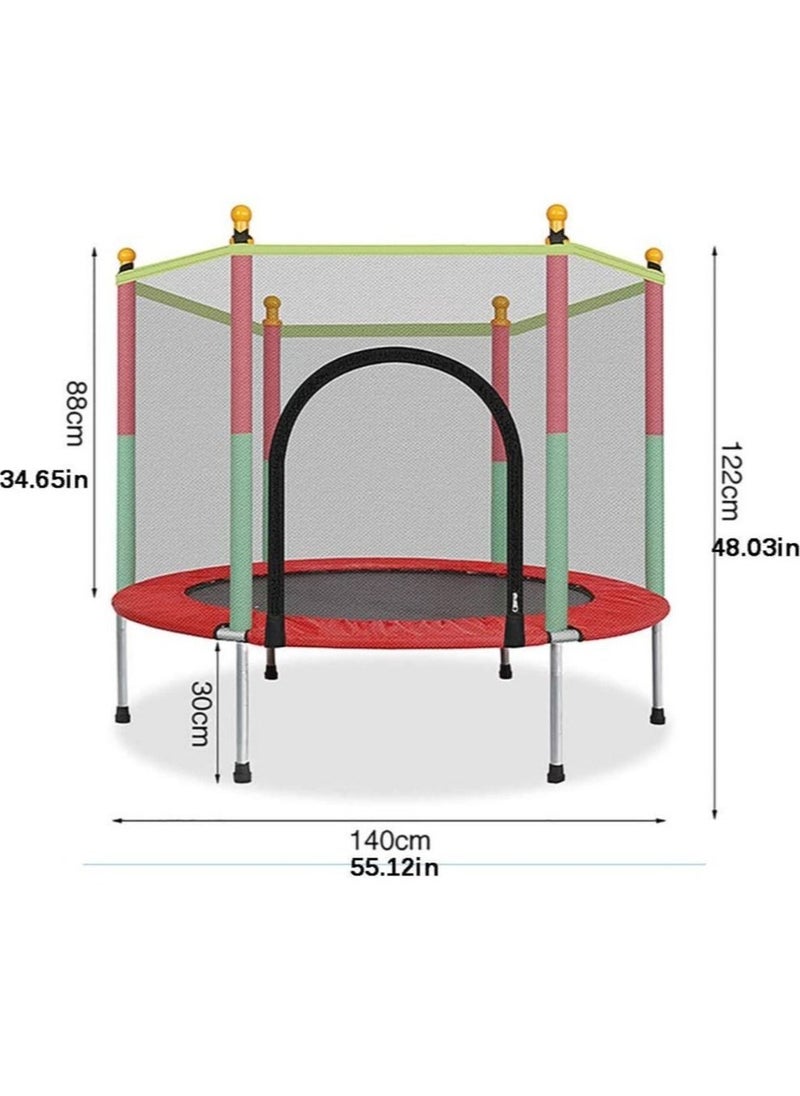 Generic - Indoor Trampoline, Kids Adult Bouncer, Baby Jumper, Children Bouncers With Guardrail Fitness, Thick Spring, Anti-Skid Shock Absorption - Image 1