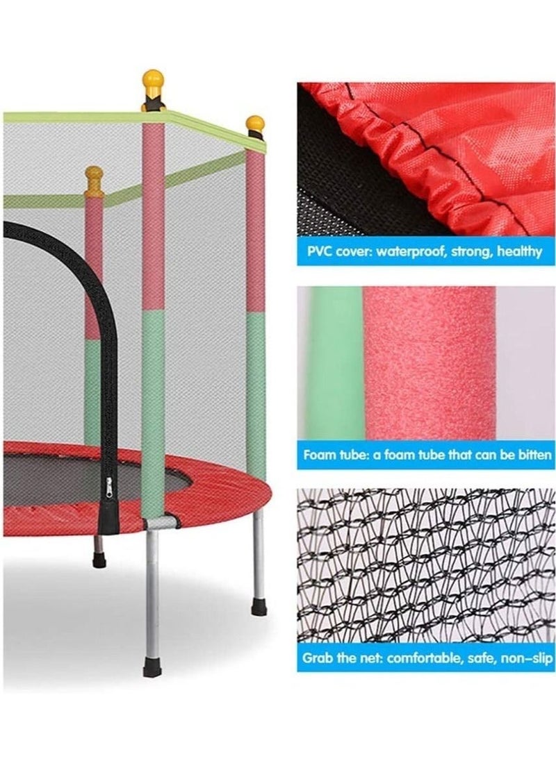 Generic - Indoor Trampoline, Kids Adult Bouncer, Baby Jumper, Children Bouncers With Guardrail Fitness, Thick Spring, Anti-Skid Shock Absorption - Image 1