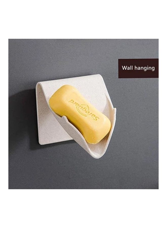 نيبمينينت رف تخزين صابون يثبت على الحائط أبيض 20 x 10 10سم