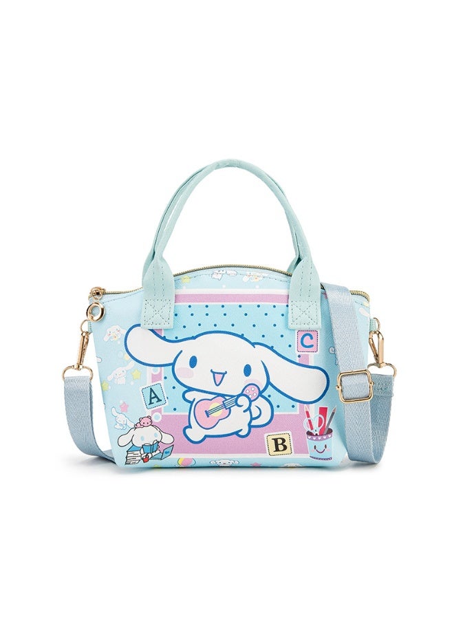 Cinnamon Children's primary school students cute cartoon shoulder bag outing cosmetic bag storage dual-purpose portable messenger bag