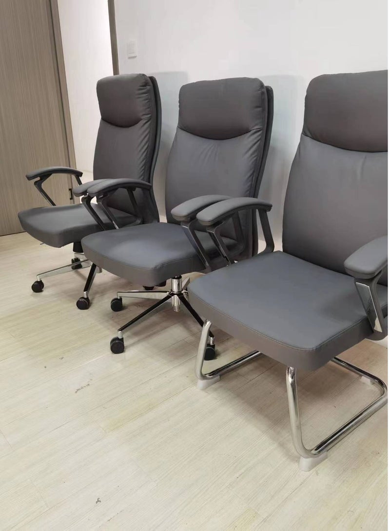 Daqian Faux Leather High Back Executive Ergonomic Office Chair - Image 2