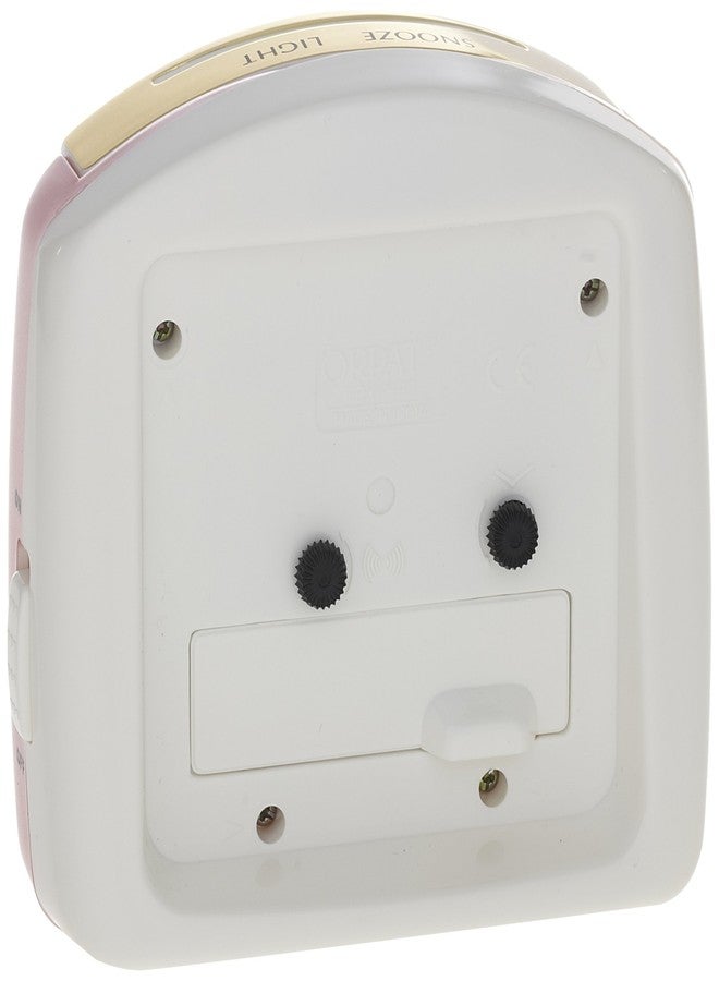 Orpat Beep Alarm Clock (Pink, TBZL-697) - Image 2