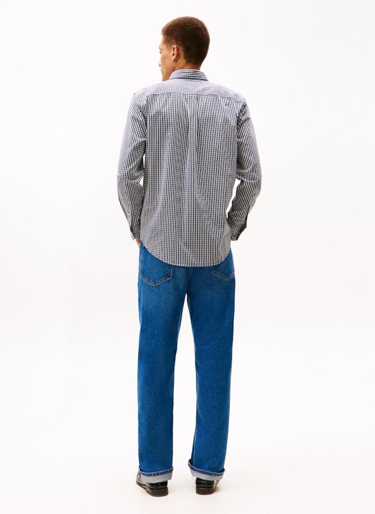 TOMMY HILFIGER Flex Poplin Big Gingham Regular Fit Shirt - Image 2