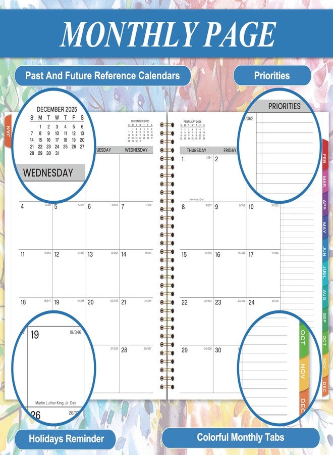 Coboll 2026 Daily Planner - Appointment Book 2026, 9'' x 11'', Hourly Planner 2026, Jan.2026 - Dec.2026 with Coated Inner Tabs - Image 4