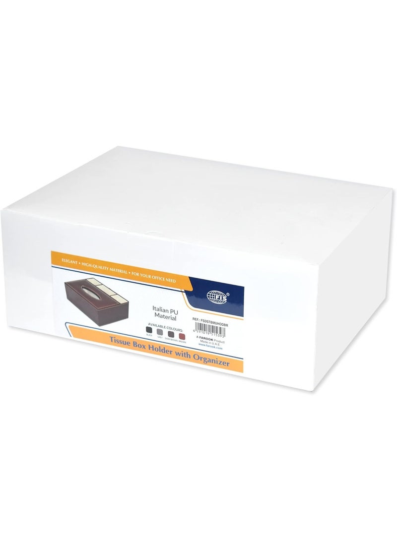 FIS TISSUE BOX WITH MULTI HOLDER - FSDSTBMUHODBR - Image 3
