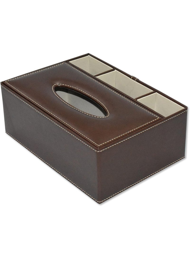 FIS TISSUE BOX WITH MULTI HOLDER - FSDSTBMUHODBR - Image 1