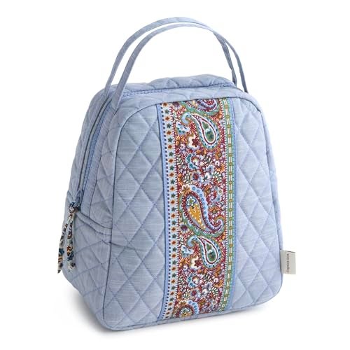 Vera Bradley Premium Cotton Lunch Bag, Chambray - Image 1