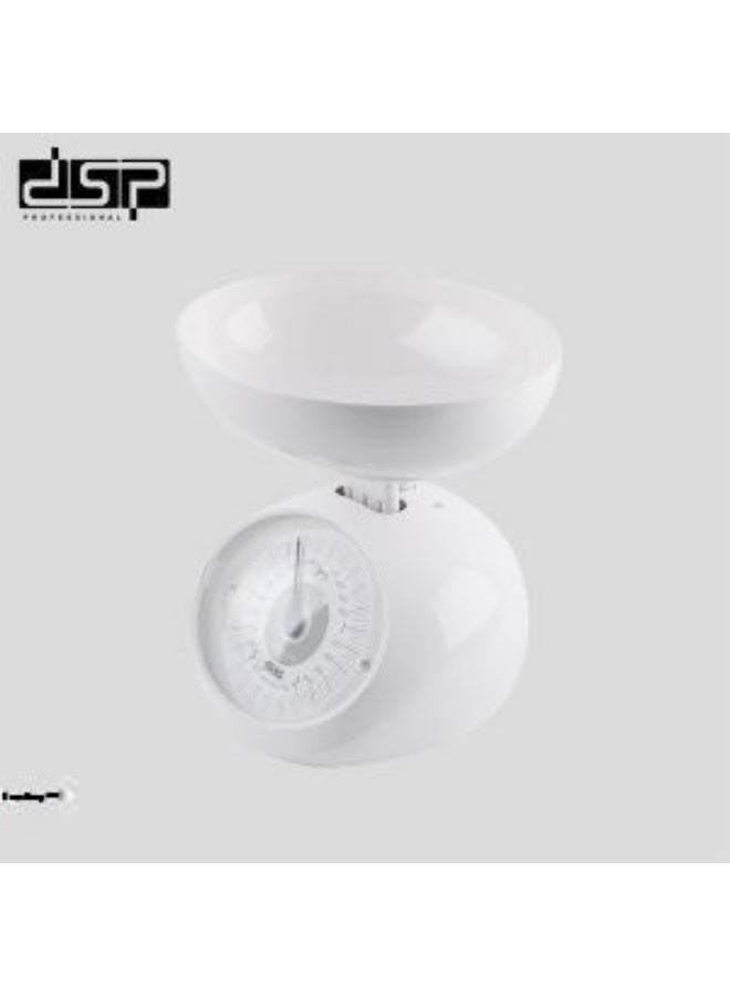 دي اس بي ميزان مطبخ DSP بسعة صينية 1000 مل - أقصى وزن 5 كجم، أبيض - Image 2