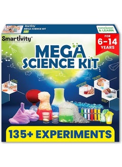 Smartivity Smartivity Mega Science Kit 105+ Science Experiment Kit for for Kids 6 to 14 Years Old | Birthday Gifts for Boys & Girls | STEM Educational Chemistry Set for Kids 6,7,8,9,10,11,12,13,14 Years Old Toys  - Image 1