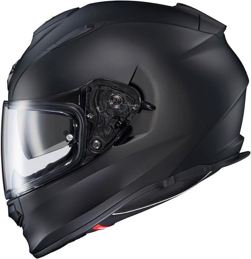 ScorpionEXO Ryzer Full Face Motorcycle Helmet - Matte Black, Medium - Image 1