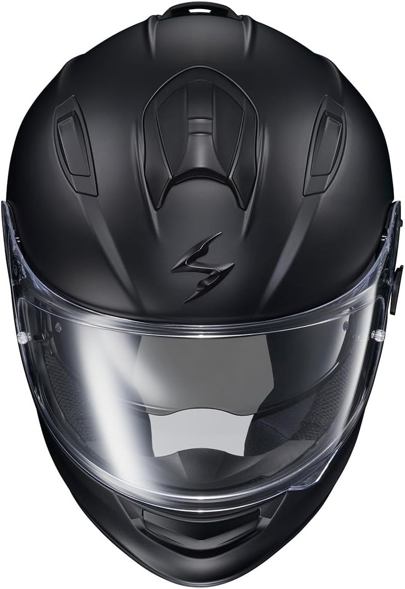 ScorpionEXO Ryzer Full Face Motorcycle Helmet - Matte Black, Medium - Image 3