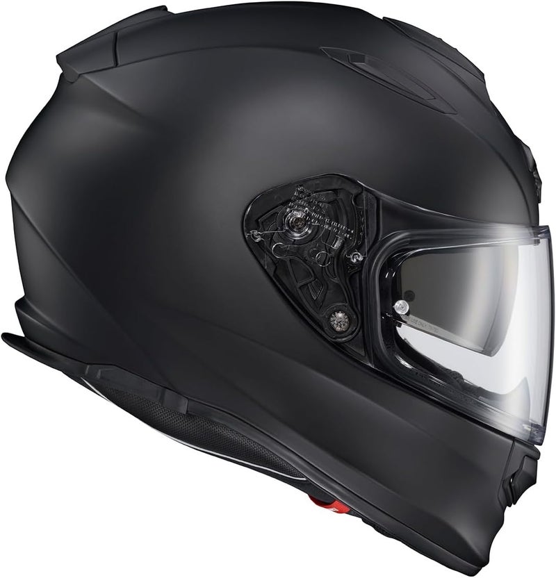 ScorpionEXO Ryzer Full Face Motorcycle Helmet - Matte Black, Medium - Image 5