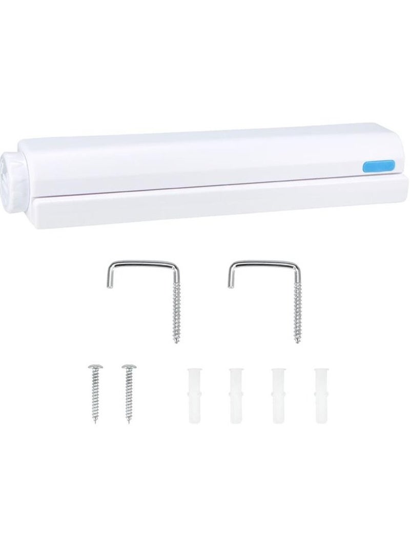 DubaiGallery Wall Mounted 5 Clothes Line Retractable Laundry Hanger Clothes Drying Rack - Image 4