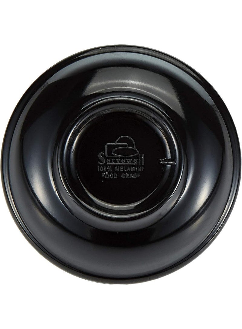 Servewell Melamine Sauce Bowl -10CM-Black - Image 3