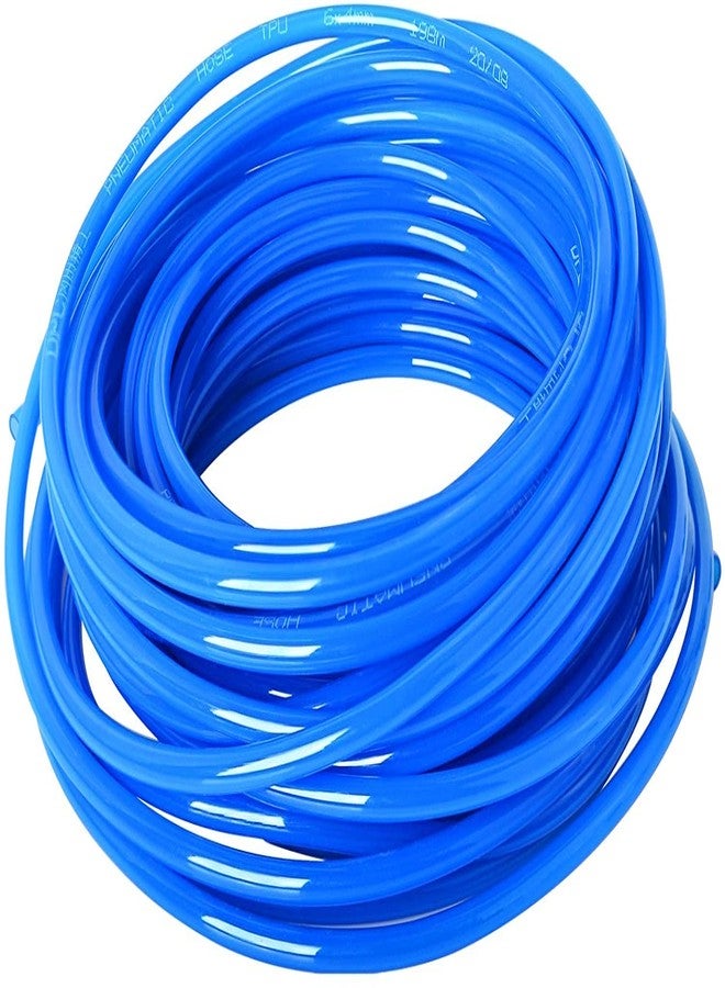 MINSALES� 8mm OD X 5mm ID Polyurathene Pneumatic PU Tube For Air Compressor PU Line Hose Tube Water Or Transfer Air Tubing Pipe Hose Air Line Tubing Or Fluid Transfer Pneumatic tubing (PACK OF 10 METER) Blue (10 METER) - Image 3