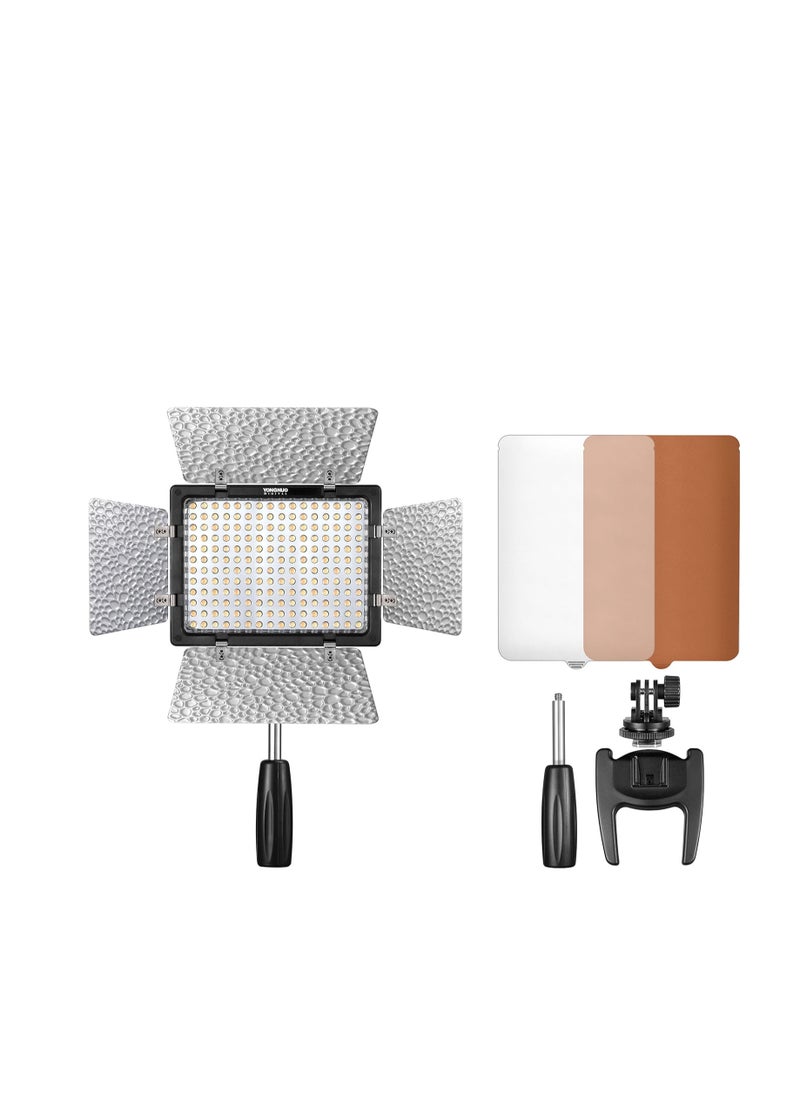 YONGNUO YONGNUO YN160 III LED Video Light – 192 LEDs, Adjustable Brightness, Dual Color Temperature Plates  - Image 5