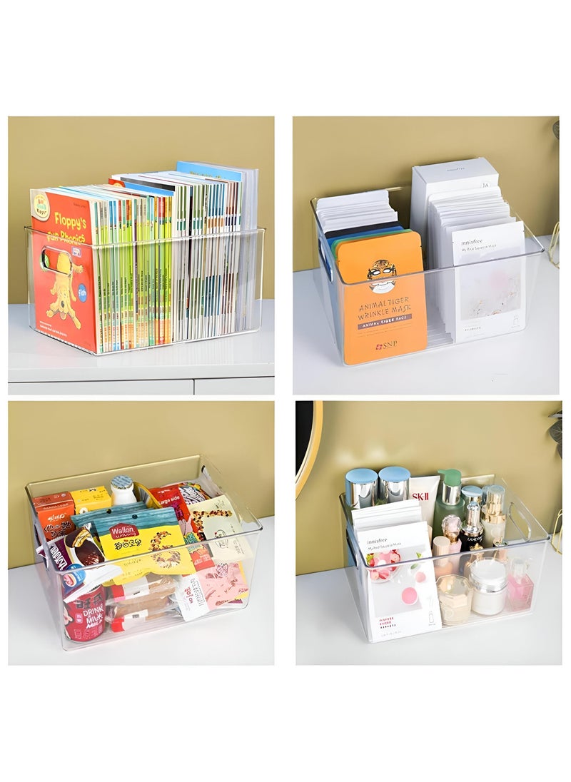 Multi-Purpose Organizer - Maximize Space With This Robust, See-Through Plastic Storage Box Designed To Hold Heavy Items Securely, Measuring 26.5 × 18 × 12 Cm For Versatile Organizational Needs