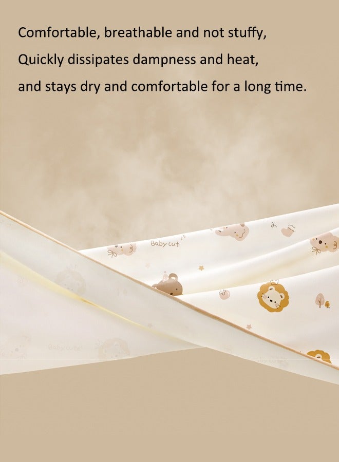 Aissiora 50x70cm Baby Waterproof Bed Pad Baby urine-proof mattress Baby washable urine pad Female menstrual mattress Anti-side leakage menstrual mattress Reusable incontinence pad For babies/adults/pets  - Image 5