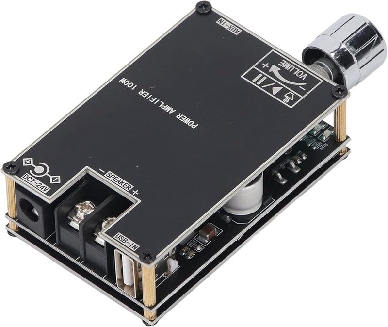 Single Channel 100W Amplifier Module Board with AUX USB Input Power Supply - Image 2