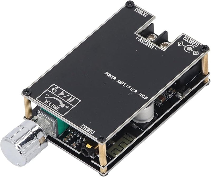Single Channel 100W Amplifier Module Board with AUX USB Input Power Supply - Image 3