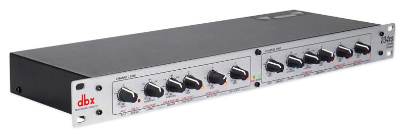 dbx 234xs Stereo 2-Way, Mono 4-Way Crossover with XLR Connectors - Image 2