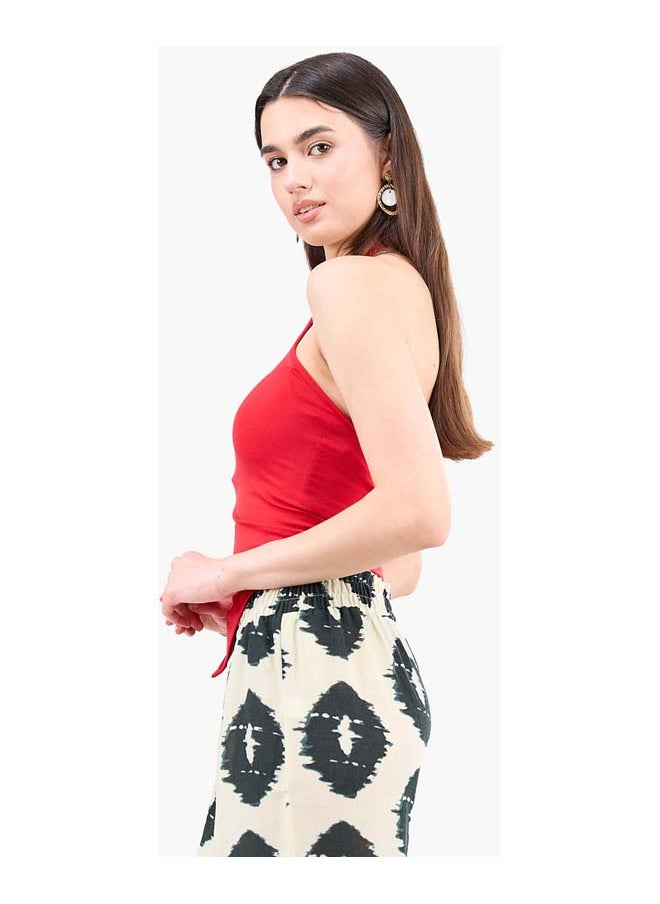 Clue Backless Halter Neck Top  - Image 3