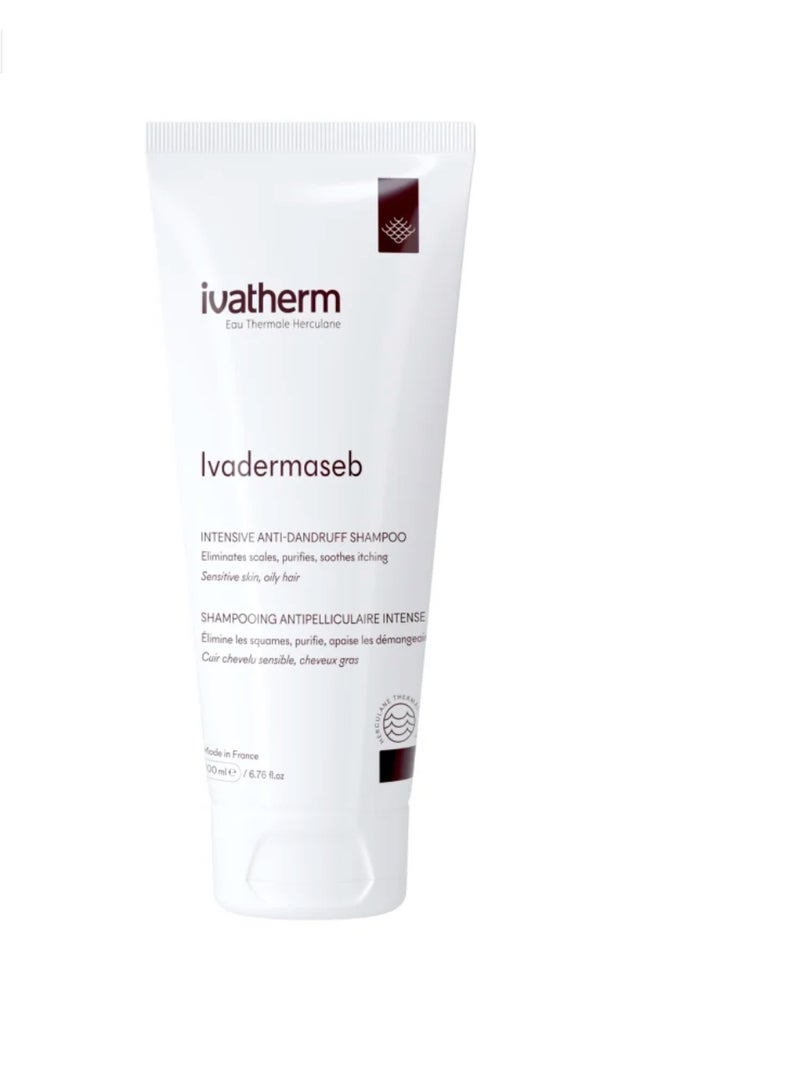 Ivatherm Ivadermasec Intensive Anti-Dandruff Shampoo - 200 ml