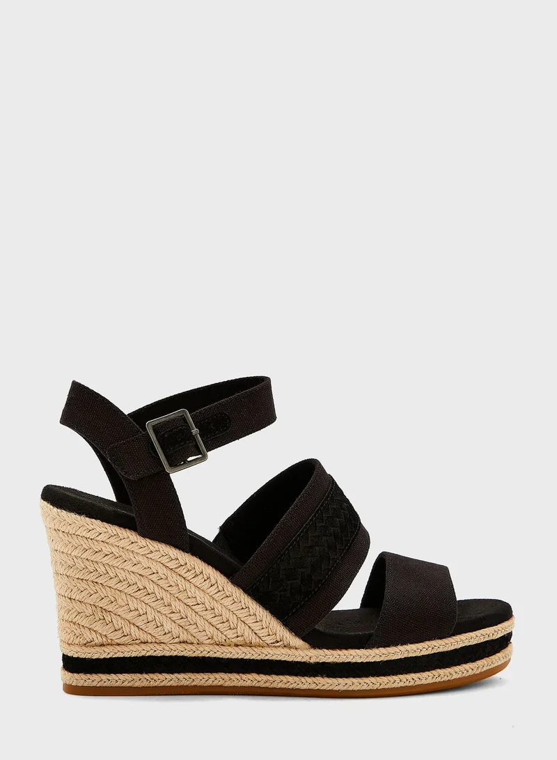 TOMS Ankle Strap High Heel Sandals