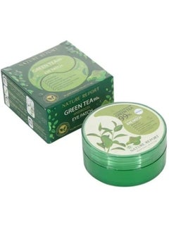 NATURE REPORT Green Tea Hydrogel Eye Patch Soothing and Moisture 60pcs - 90gm  - Image 1