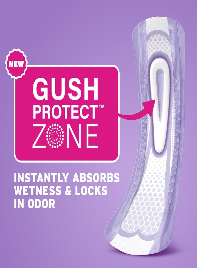 Poise Ultra Thin Incontinence & Postpartum Pads for Bladder Leaks, 7 Drop Ultra Absorbency, Long Length, 22 Count (Packaging May Vary - Image 2