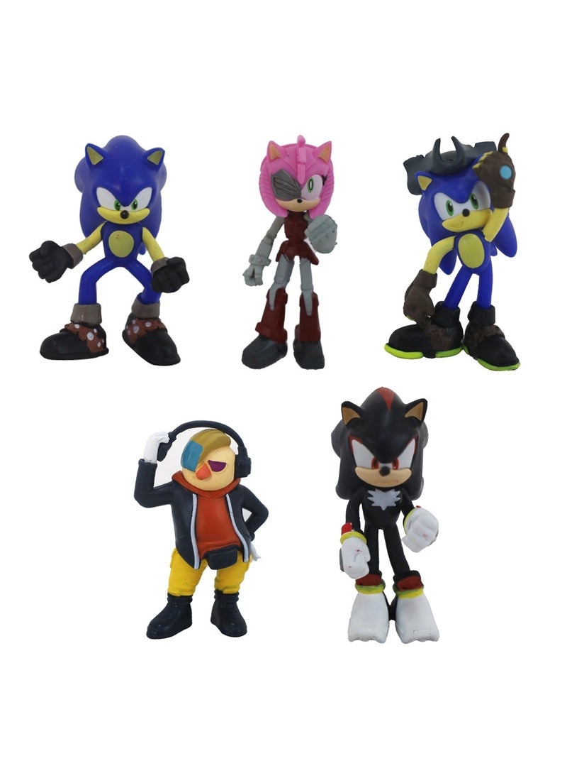 SONIC Sonic Figure Blister 5-in-1 Pack, Assorted 1 Piece (Style & Color May Vary) | Collectible Figure | Action Figure | Perfect Gift for Kids and Collectors  - Image 3