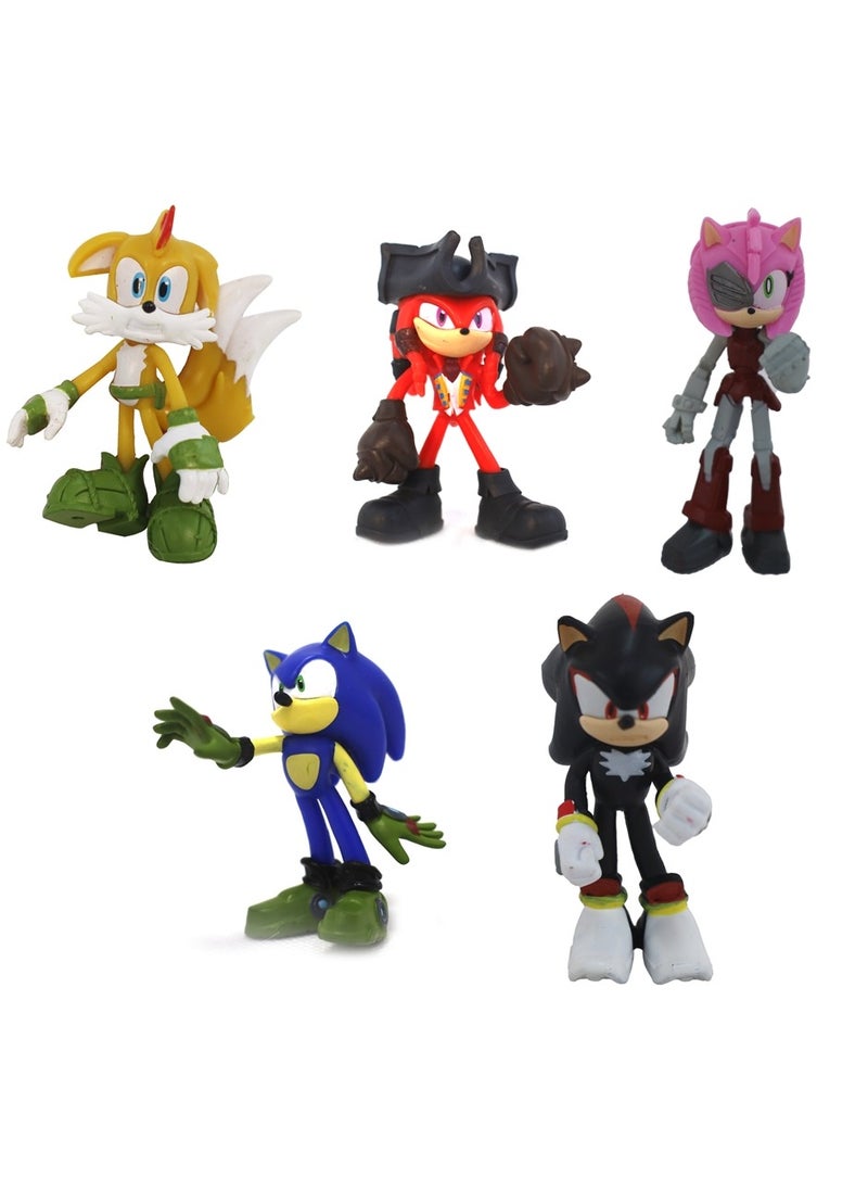 SONIC Sonic Figure Blister 5-in-1 Pack, Assorted 1 Piece (Style & Color May Vary) | Collectible Figure | Action Figure | Perfect Gift for Kids and Collectors  - Image 4