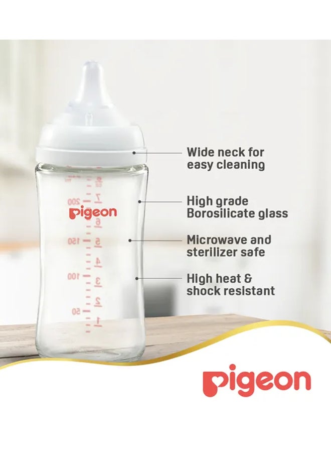 بيجون زجاجة رضاعة عنق واسع سوفت تاتش خالية من البيسفينول - ٢٤٠ مل - Image 2