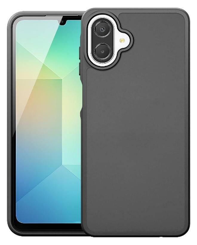 دوكس دوتشيز ياند جراب لموبايل ايه سامسوج ايه 07 4G جراب نحيف مضادة للصدمات وشفافة غير لامعة ومضادة للخدش ومضادة للصدمات مصنع من البولي يوريثين الحراري بولي كربونات البولي بروبلين سيليكون - اسود - Image 1