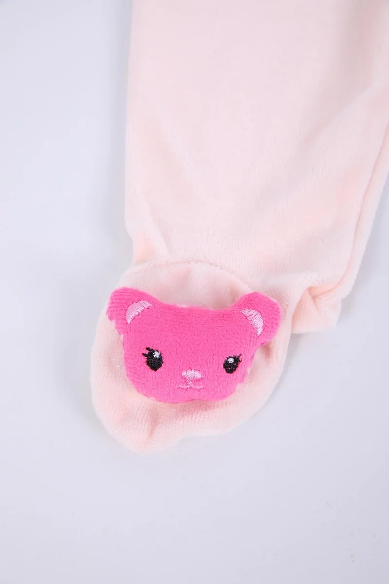 بيبي هولا Velvet Toy Girl Boy Baby Kids Pants Kitten