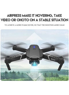 DubaiGallery Foldable Motor Drone with 2 Cameras 40KM/h MAX Wind Resistant 4 Level 5GHz WIFI FPV Drones with HD Camera RC Quadcopter Drone for Children Adults  - Image 4