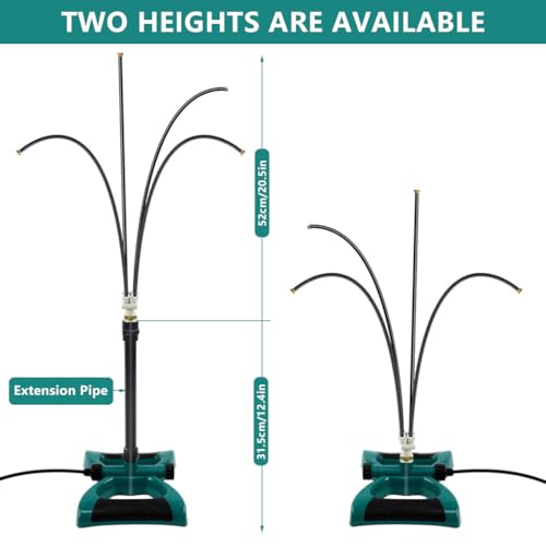 HASTHIP® 10 Meters Misting System Flexible Multi-Nozzle Water Spraying Device Outdoor Water Sprayer Garden Cooling System Free Standing Misting System Water Saving Mister for Patio, Garden, Backyard - Image 3