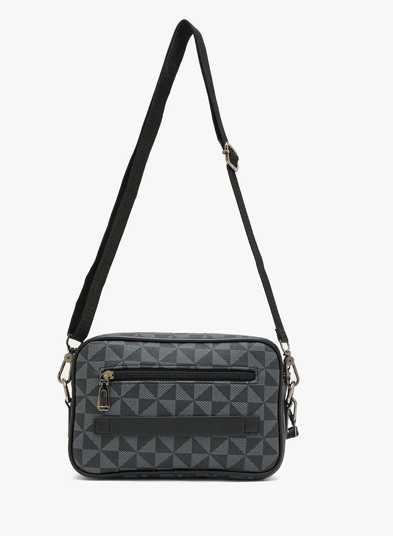 Robert Wood Printed Casual Crossbody Mesenger Bag