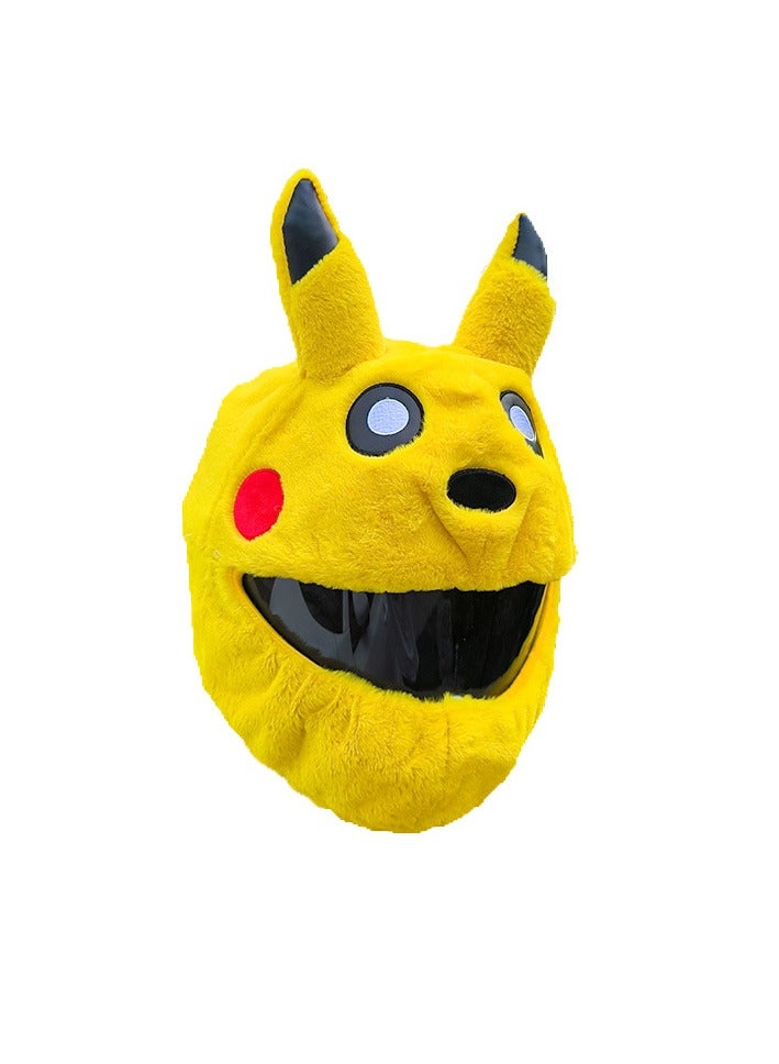 عام غطاء خوذة دراجة نارية، هدايا ممتعة للرجال والنساء، إكسسوارات خوذة دراجة نارية لطيفة من الرسوم المتحركة للرحلات الممتعة والهدايا (الخوذة غير متضمنة) - Image 1