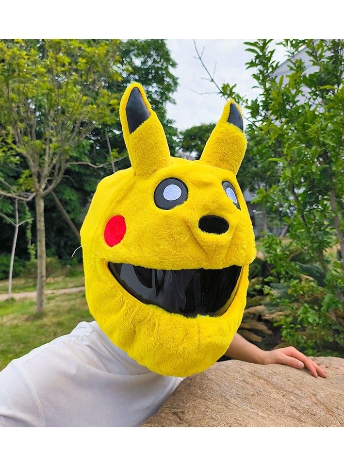 عام غطاء خوذة دراجة نارية، هدايا ممتعة للرجال والنساء، إكسسوارات خوذة دراجة نارية لطيفة من الرسوم المتحركة للرحلات الممتعة والهدايا (الخوذة غير متضمنة) - Image 2