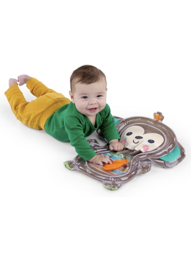 Bright Starts حصيرة الماء لوقت البطن من برايت ستارتس قرد جائع (15 × 14 سم) - Image 2