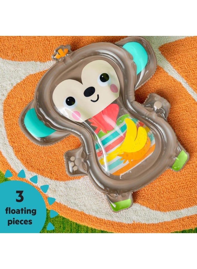 Bright Starts حصيرة الماء لوقت البطن من برايت ستارتس قرد جائع (15 × 14 سم) - Image 3