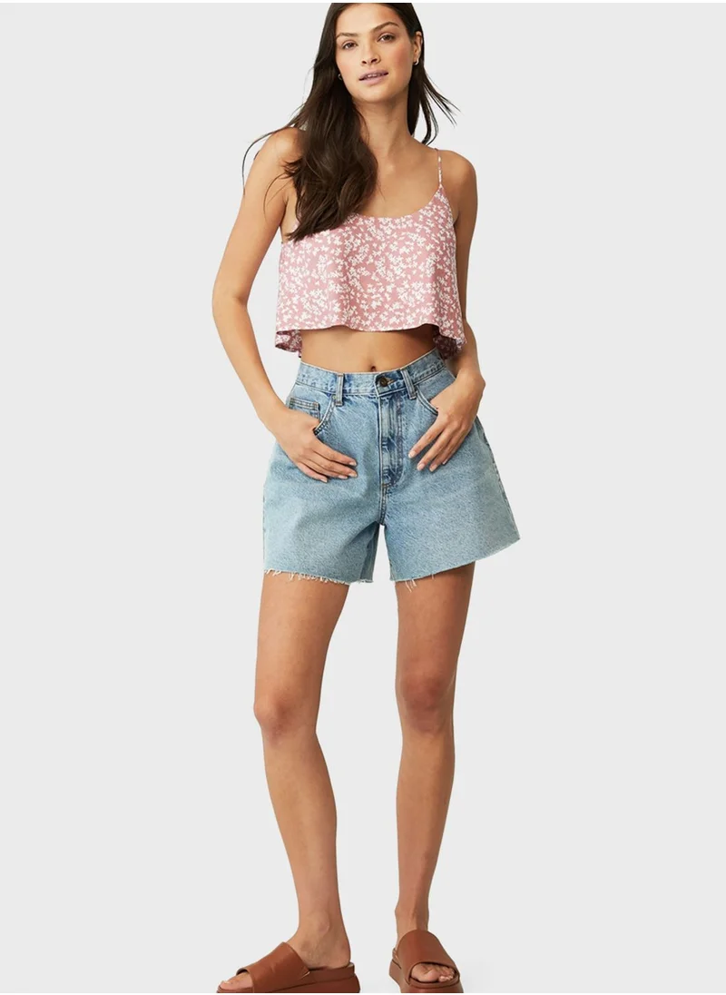 Cotton On Scoop Neck Strappy Cami Top
